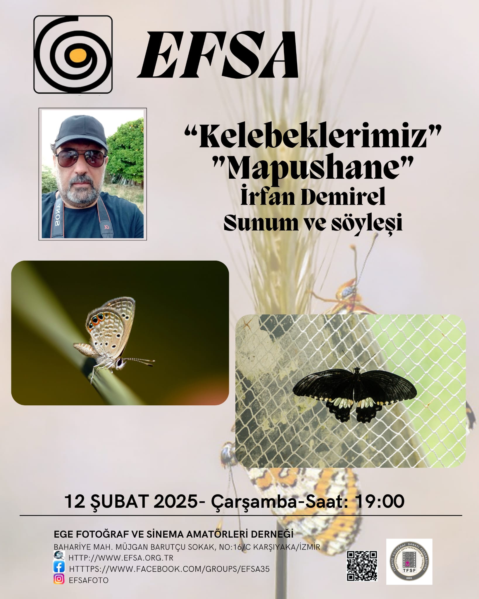 İrfan DEMİREL sunum ve söyleşi