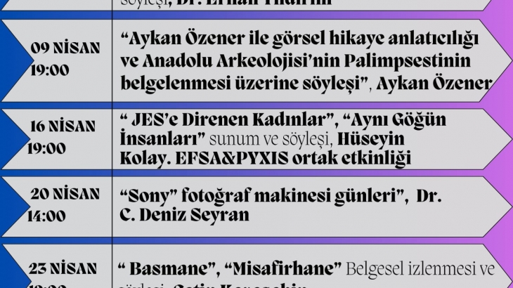 Nisan ayı etkinliği