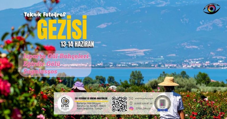 Isparta Gül Hasadı & Sagalassos Fotoğraf Gezisi 13-14 Haziran teknik fotoğraf gezisi
