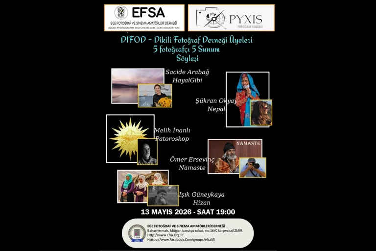 DİFOD Üyeleri EFSA’da: 5 Fotoğrafçıdan 5 Farklı Bakış ve Söyleşi